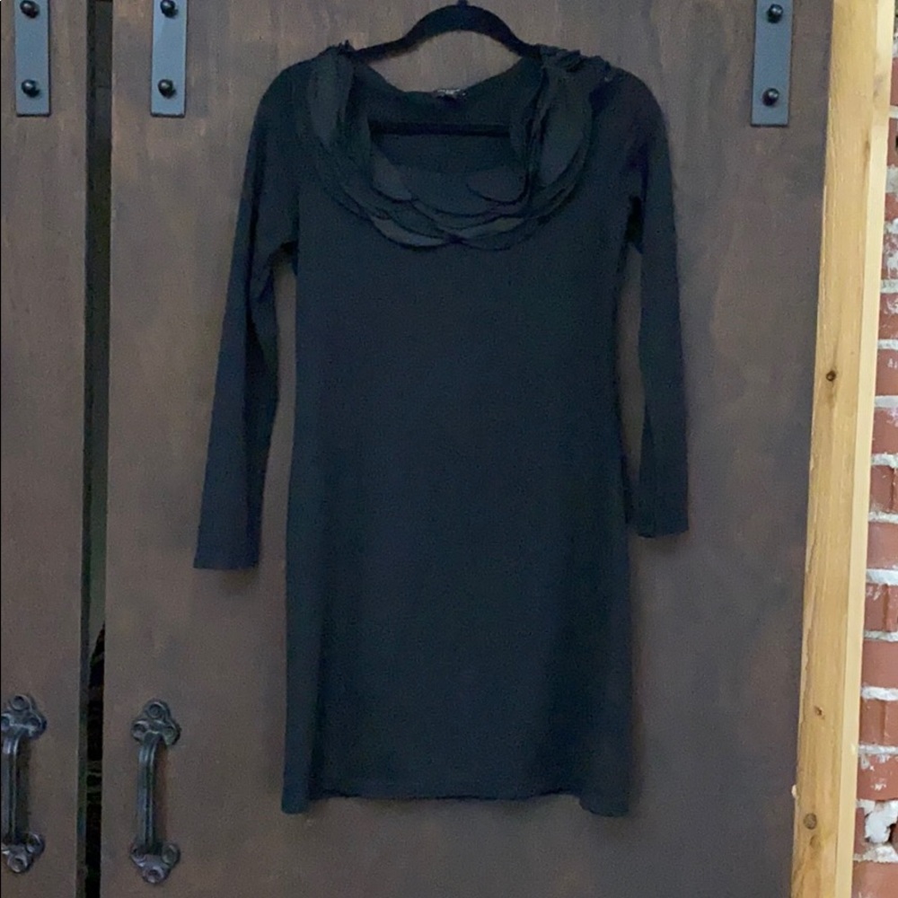 Ann Taylor. Black cocktail dress.